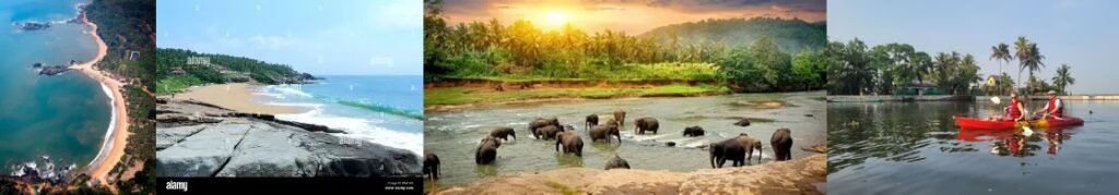 Kerala and Goa holiday, Backwaters & beaches combined horizontal frame 4